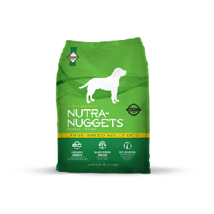 Nutra Nuggets Large Breed Adult sausā barība lielo šķirņu suņiem ar vistu 18kg