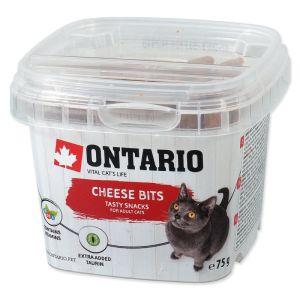 Ontario Cheese bits,gardums kaķiem ar vistas un siera garšu 75g