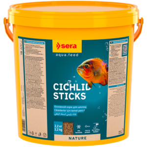 Sera Cichlids Sticks pamata barība cihlīdām 10l (2.2 kg)