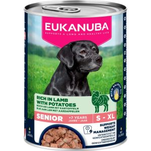 Eukanuba CAN LC SR AB LMB&POT konservi gados veciem suņiem ar jēru un kartupeļiem 6x400g