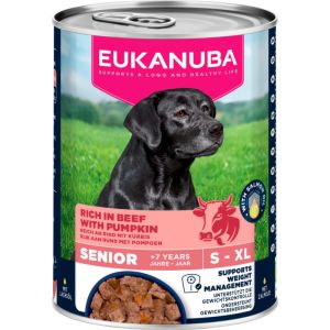 Eukanuba CAN LC SR AB BEEF&PUMP konservi  gados veciem suņiem ar liellopu 6x400g