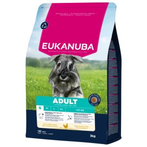  Eukanuba Adult Small, Chicken sausā barība mazo šķirņu suņiem ar vistu 3 kg