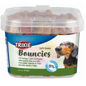 Trixie Soft Snack Bouncies, gardums suņiem ar vistas un jēra gaļu 140g