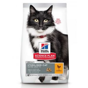 HILLS SP Hill's Science Plan Sterilised Cat Mature Adult 7+ chicken 1.5kg