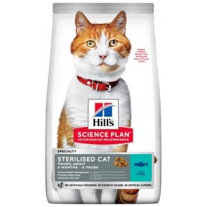 HILLS SP Hill's Science Plan Young Adult Sterilised Cat  Tuna 300g