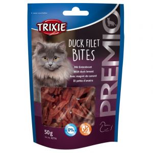 Trixie Premio Duck Filet Bites gardums kaķiem ar pīli 50g