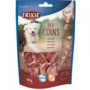 Trixie Premio Beef Coins, gardums suņiem ar liellopa gaļu 100g