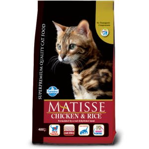 Matisse Chicken & Rice - sausā barība kaķiem 20kg