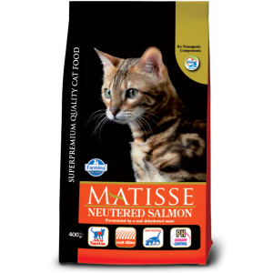  Matisse Neutered Cat with Salmon sausā barība sterilizētiem kaķiem 1.5kg