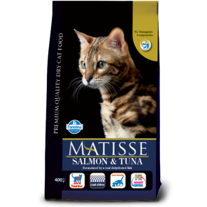 Matisse Salmon & Tuna sausā barība kaķiem 20kg