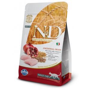 N&D NATURAL & DELICIOUS Cat Low Grain Chicken & Pomegrante 300g