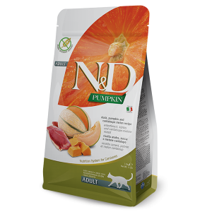 N&D NATURAL & DELICIOUS Cat Grain Free Duck, Pumpkin & Cantaloupe Melon 1.5kg