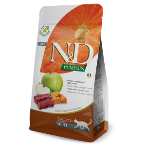 N&D NATURAL & DELICIOUS Cat Grain Free Venison, Pumpkin & Apple 1.5kg