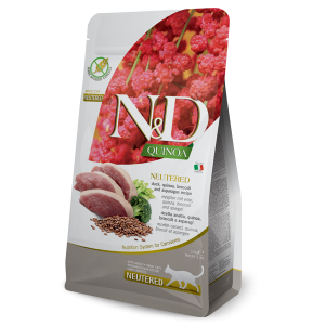 N&D NATURAL & DELICIOUS Cat Grain Free Quinoa & Duck neutered 300g