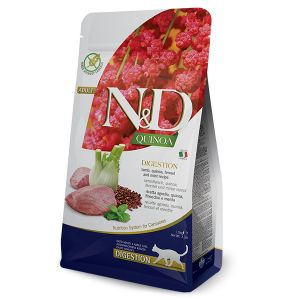 N&D NATURAL & DELICIOUS Cat Grain Free Quinoa, Lamb & Fennel Digestion 300g