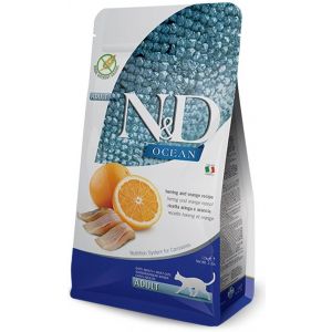 N&D NATURAL & DELICIOUS Cat Grain Free Ocean Herring & Orange 5kg