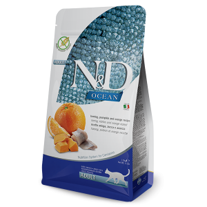 N&D NATURAL & DELICIOUS Cat Grain Free Ocean Herring, Pumpkin & Orange 5kg