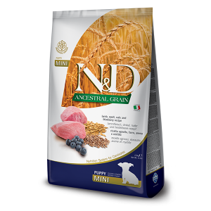 N&D NATURAL & DELICIOUS ND Dog low grain Lamb & Blueberry Puppy Small 800g