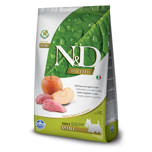 N&D NATURAL & DELICIOUS ND Dog Grain Free Boar & Apple Adult small 7kg