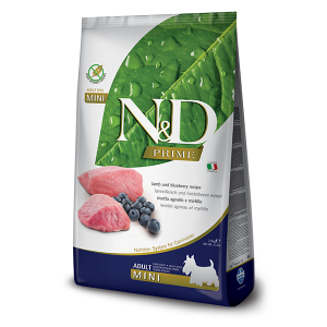 N&D NATURAL & DELICIOUS ND Dog Grain Free Lamb & Blueberry adult small 800g