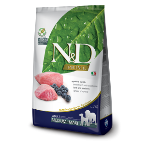 N&D NATURAL & DELICIOUS ND Dog Grain Free Lamb & Blueberry adult M/L  2.5kg