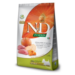 N&D NATURAL & DELICIOUS ND Dog Grain Free Boar & Apple Pumpkin Adult small 2.5kg