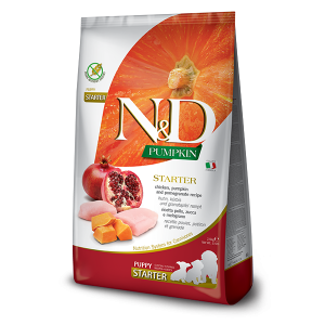 N&D NATURAL & DELICIOUS Dog Grain Free Chicken & Pomegrante starter puppy 2.5kg