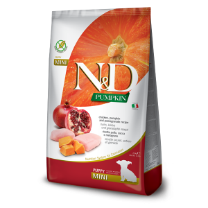 N&D NATURAL & DELICIOUS Dog Grain Free Chicken & Pomegrante puppy small 2.5kg