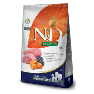 N&D NATURAL & DELICIOUS ND Dog Grain Free lamb & blueberry adult M/L 2.5kg