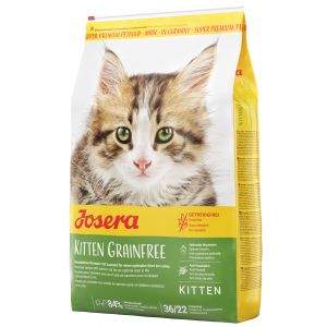 Josera Kitten Grainfree bezgraudu barība kaķēniem ar vistu 400g
