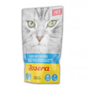  JOSERA konservi kaķiem PASTĒTE Salmon with Seaweed 80 g