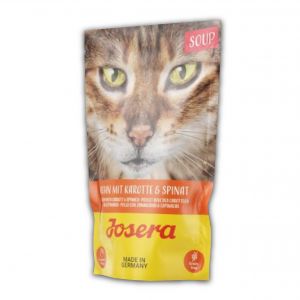 JOSERA kaķiem ZUPA Chicken with Carrots&Spinach 70 g