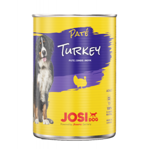 JOSERA JosiDog Pate Turkey konservi suņiem 12 x 400g