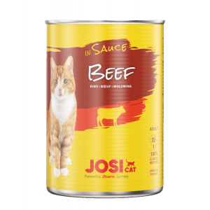 JOSERA JosiCat Beef In Sauce konservi kaķiem 12 x 415g