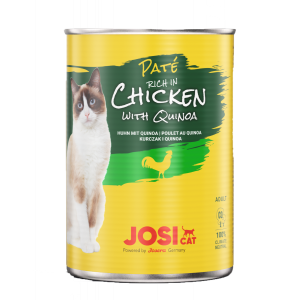 JOSERA JosiCat Pate Chicken With Quinoa konservi kaķiem 400g