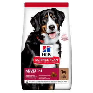 HILLS SP Hill's Science Plan ADULT LARGE BREED Lamb & Rice ar jēru un rīsiem 14kg