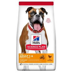 HILLS SP Hill's Canine ADULT MEDIUM LIGHT CHICKEN ar vistu 2.5kg