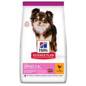 HILLS SP Hill's Science Plan LIGHT SMALL & MINI ADULT ar vistu 1.5kg