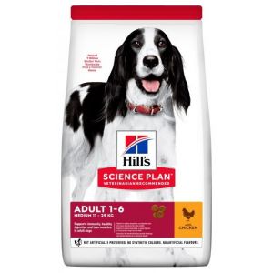 HILLS SP Hill's Science Plan ADULT MEDIUM CHICKEN ar vistu 2.5kg