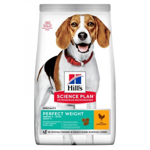 HILLS SP Hill's Science Plan MEDIUM ADULT PERFECT WEIGHT ar vistu 2kg