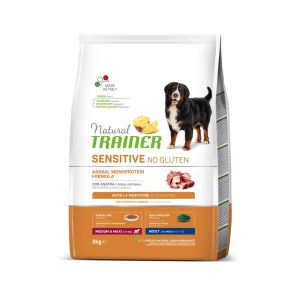 Natural Trainer Medium/Maxi Adult Sensitive Duck ar pīli 3kg