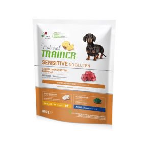 Natural Trainer Mini Adult Sensitive Lamb ar jēru 800g