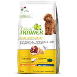 Natura Trainer Mini Adult with Ham ar žāvētu šķiņķi 7kg