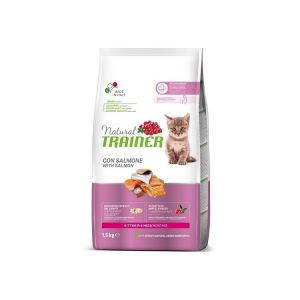 Natural Trainer Kitten with Salmon barība kaķēniem ar lasi 1.5kg