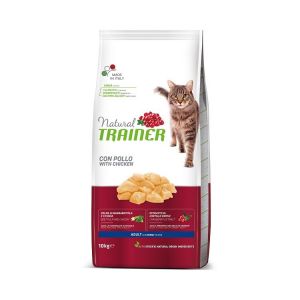 Natural Trainer Adult with Chicken barība kaķiem ar vistu 10kg