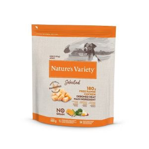 Natures Variety Selected Mini Adult no Grain Chicken bezgraudu barība mazo škirņu suņiem ar vistu 600g