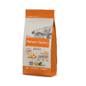 Natures Variety Selected Kitten Free Range Chicken bezgraudu barība kaķēniem ar vistu 7kg