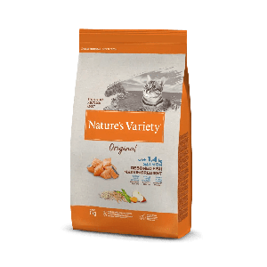 Natures Variety Cat Original Sterilized Salmon barība sterilizētiem kaķiem 7kg