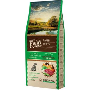 Sams Field Fresh Lamb&Rice Puppy all sausā barība visu šķirņu kucēniem ar jēru un rīsiem 13kg