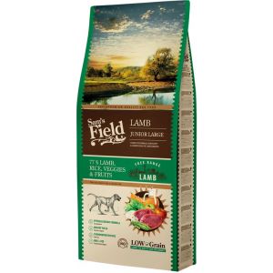 Sams Field Fresh Lamb & Rice Junior Large barība lielo škirņu kucēniem ar jēru un rīsiem 13kg